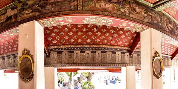 Wat Pho's stone incription