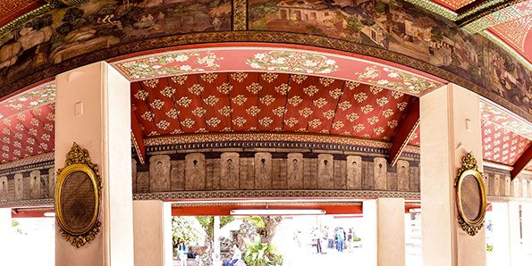 Wat Pho's stone incription