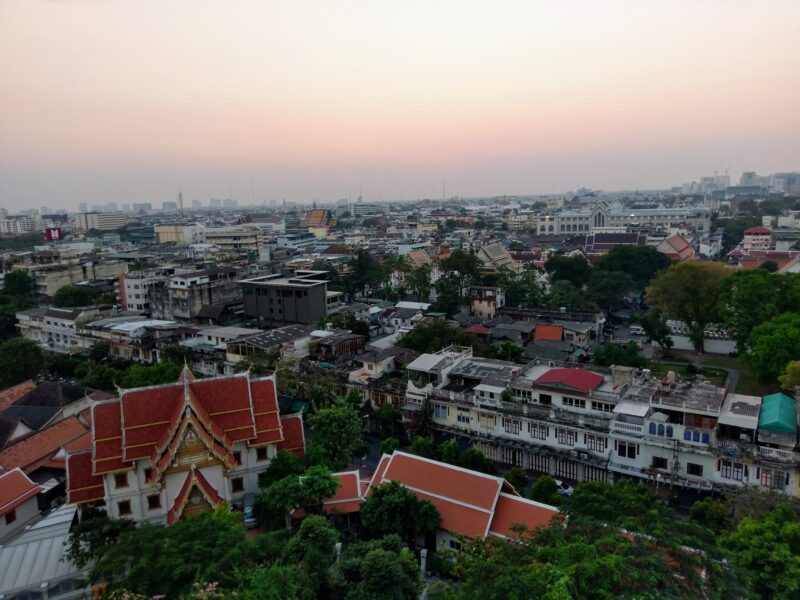 View around Golden Mount, Bangkok
