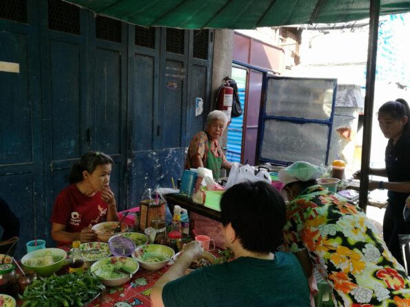 Street food at Trok Mor Market