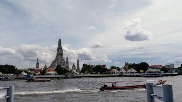 View of Wat Arun from Tha Tien