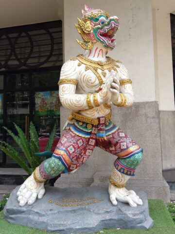 Monkey King at Sara Chalerm Krung