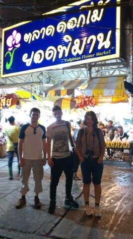 Pak Khlong Talad or Bangkok Flower Market