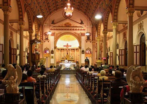 santa cruz church near Kian Un Keng Shrine