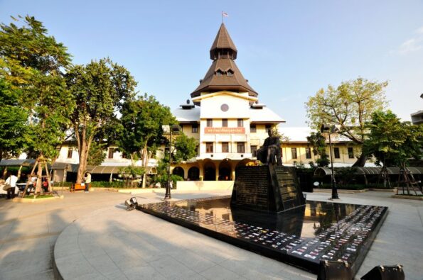 pridi banomyong plaza at Thammasat University next topridi banomyong library