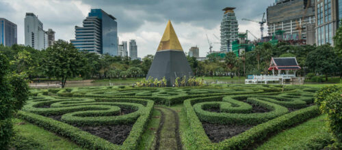 Benjasiri Park, queen sirikit national convention centre